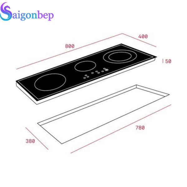 Bếp từ Teka IZ - 8320HS
