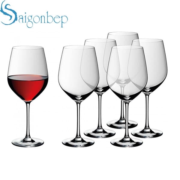 Bộ 6 ly rượu vang đỏ WMF EASY PLUS RED WINE GLASS-091003999