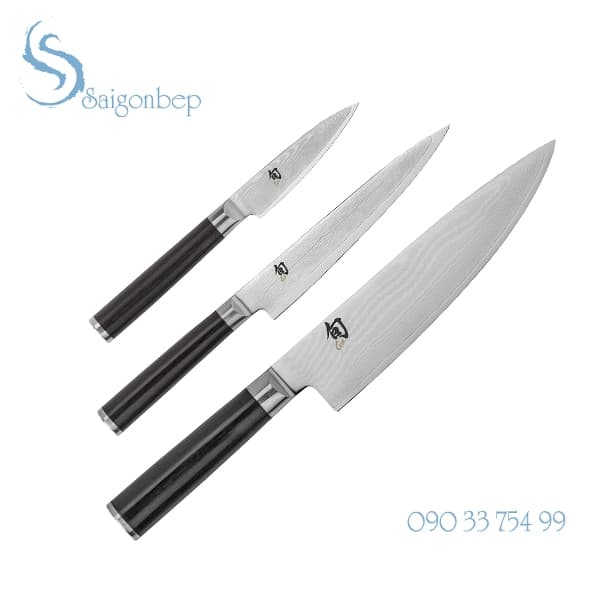 Bộ dao Shun Classic 3 món KAI DMS-300
