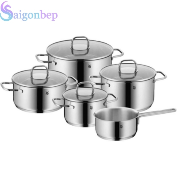 Bộ Nồi 5 Món WMF Inspiration Nhập Khẩu Đức, Thép Cromargan 18/10