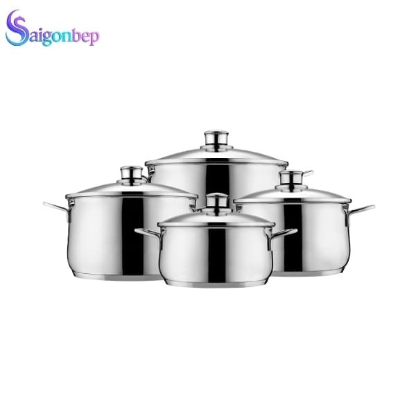 Bộ nồi từ 4 món WMF DIADEM PLUS 0730046040