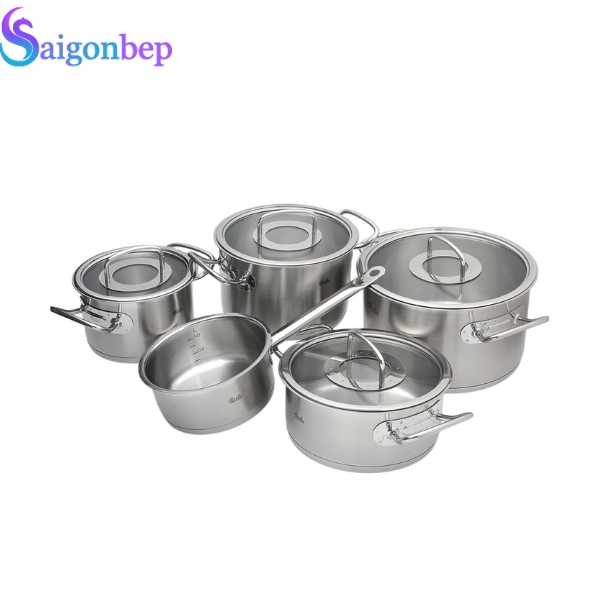 Bộ nồi từ Fissler Original Pro Collection 5 Glass