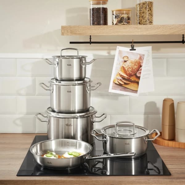 Bộ nồi từ Fissler Original Profi Collection 5 Glass có chảo