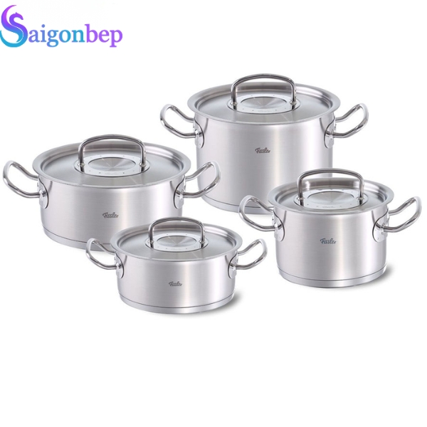 Bộ nồi từ Fissler Profi Collection 4 Inox