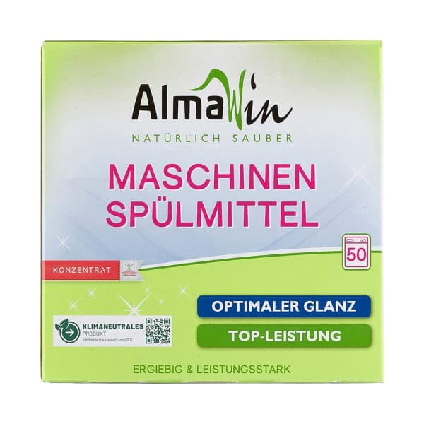 Bột rửa bát Almawin hữu cơ hương chanh