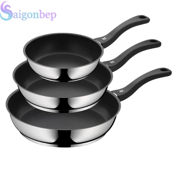 Chảo Chống Dính WMF Devil 20, 24, 28cm Inox 18/10, Lớp Phủ An Toàn
