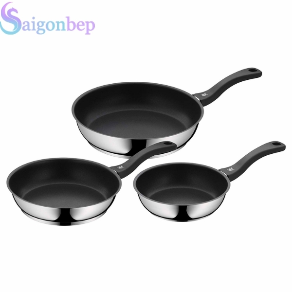 Chảo Chống Dính WMF Devil 20, 24, 28cm Inox 18/10, Lớp Phủ An Toàn