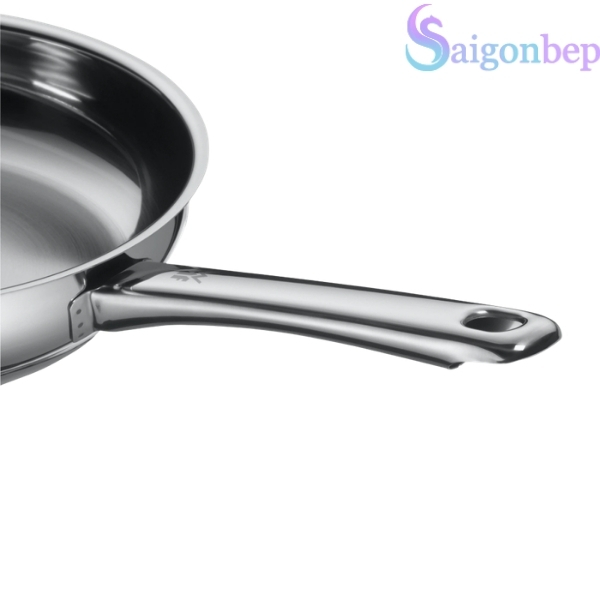 Chảo Thép WMF Profi-Pfannen 20, 24,28cm Inox 18/10, Đáy Từ TransTherm