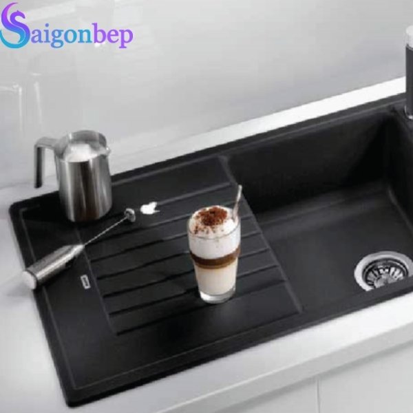 Chậu đá màu đen Hafele BLANCOZIA 8S 565.76.359