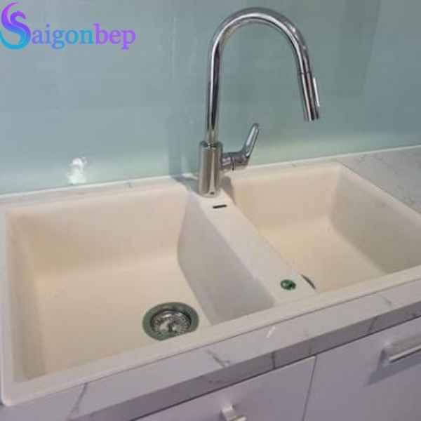 Chậu đá màu kem Hafele BLANCOZIA 9 567.68.649