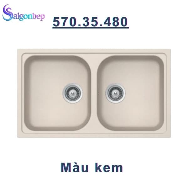 Chậu rửa đá HS19-GEN2R90 Hafele