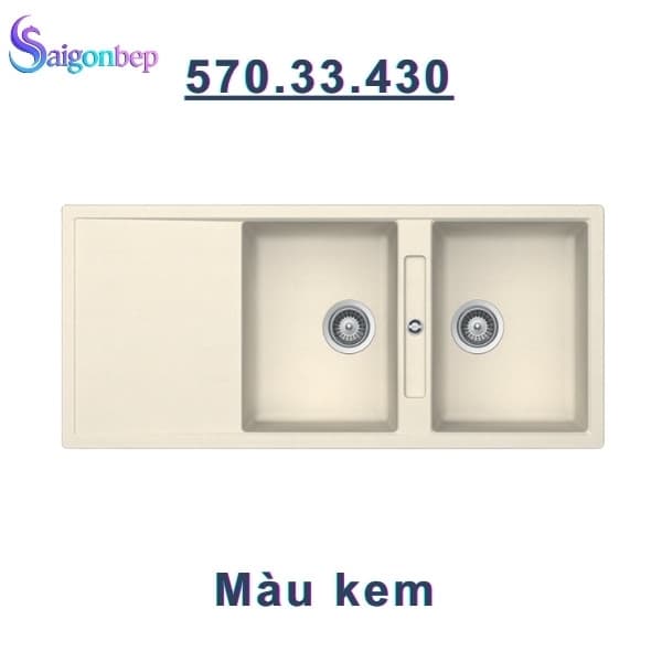 Chậu rửa chén đá HS20-GKD2S80 Hafele