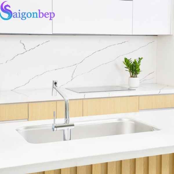 Chậu rửa bát 1 hố Konox Tari 9051SM Full