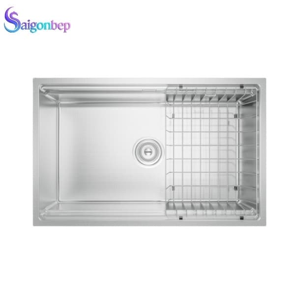 Chậu rửa bát Inox 1 hố Konox KN7044SU Dekor