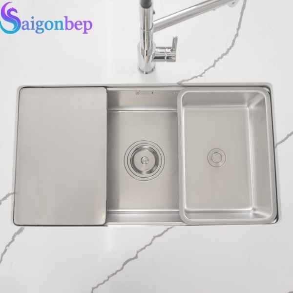 Chậu rửa bát Konox 1 hố Konox KN8146SU Dekor Full