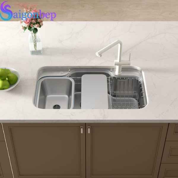 Chậu rửa bát chống xước Konox Dekor 8048SU