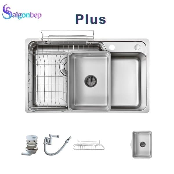 Chậu rửa bát Kluger KH8048FS–S80 Plus
