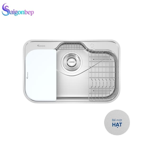Chậu rửa bát 1 hố Konox TARI 7851SR/SM Full