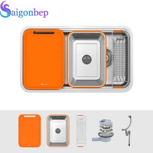 Chậu rửa bát Konox R50 Tari 8047SU