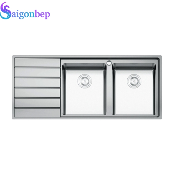 Chậu rửa chén châu Âu Konox KS11650 2B