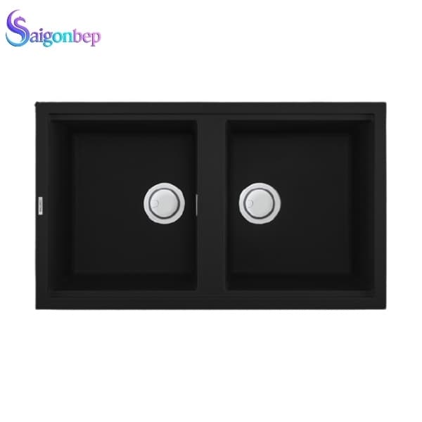 Chậu rửa chén Malloca NERO G-45040