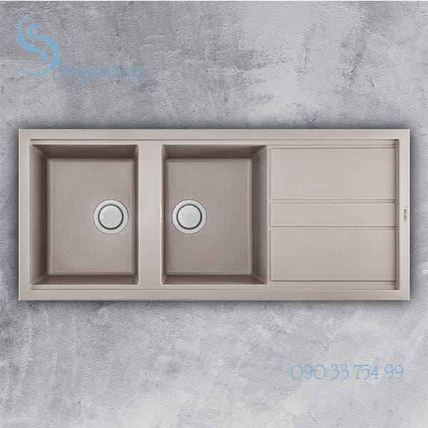 Chậu rửa chén Malloca TORTORA G-50043