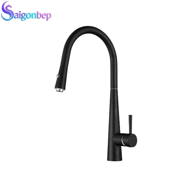Vòi rửa chén rút dây Konox KN1901B