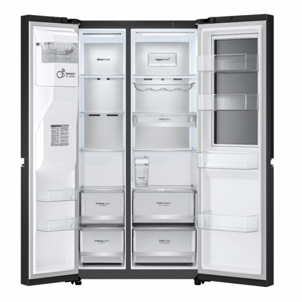 Tủ lạnh LG Inverter 635 Lít Side By Side InstaView Door-in-Door GR-X257BL