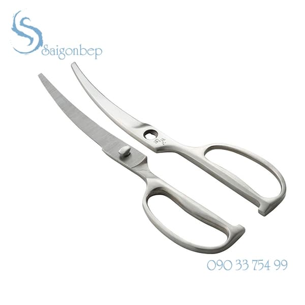 Kéo nhà bếp lưỡi cong Seki Magoroku KAI DH-3346
