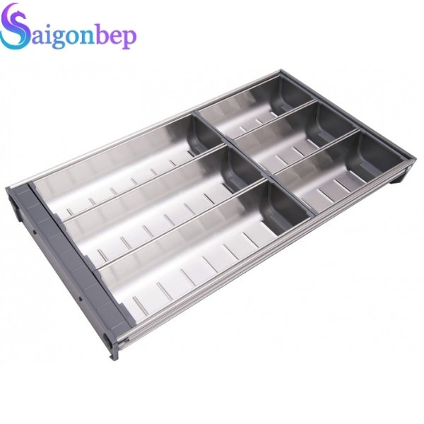 Khay thìa nĩa inox 304 Eurogold E0650A
