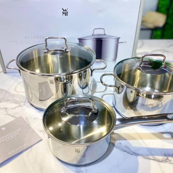 Bộ nồi từ 3 món WMF Astoria 0780036380
