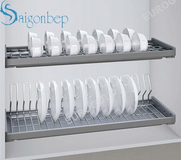 Giá bát đĩa cố định NAN OVAL EUROGOLD EPV8080