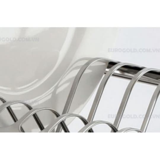 Giá bát đĩa cố định chữ V EUROGOLD inox201 EU01060