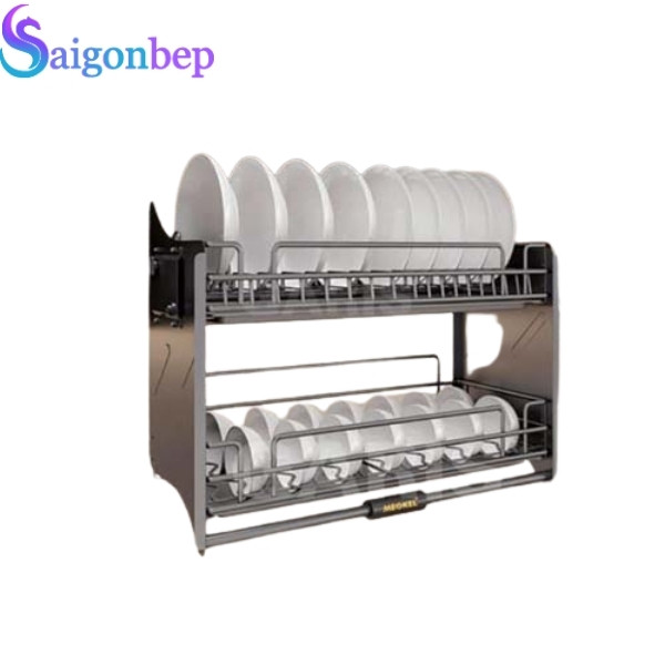 Giá bát đĩa nâng hạ nan quả trám Garis ML06.70V