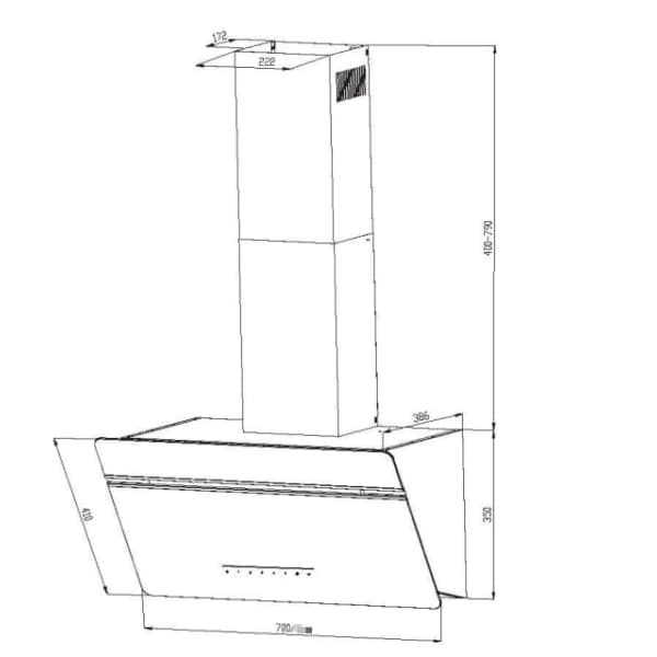 Máy hút mùi Eurosun EH-70CN73