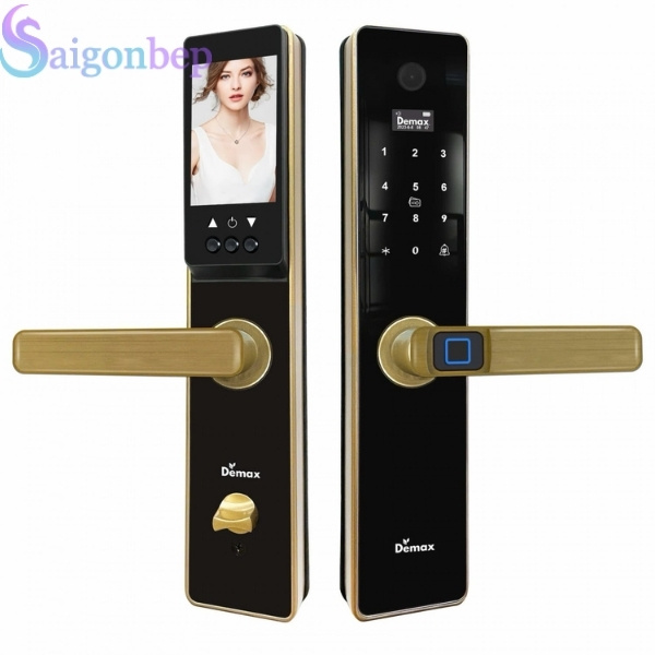 Khóa Vân Tay Demax EL-C626 CG Tích Hợp Camera Màn Hình