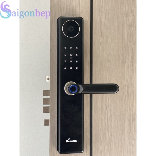 Khóa Vân Tay Thông Minh Demax BL-C66 BL Camera Màn Hình Chuẩn 4.0