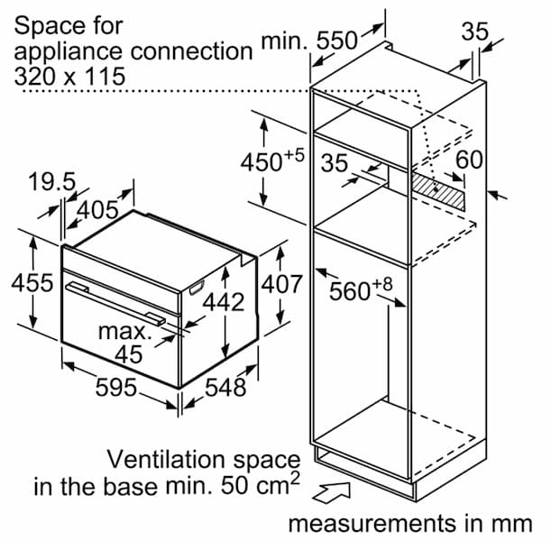 Lò nướng BOSCH CMG633BS1B