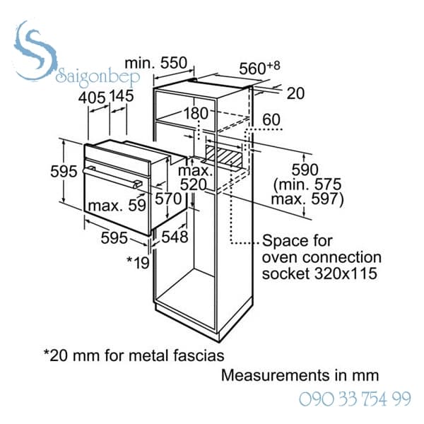 Lò nướng Bosch HBA43B450A