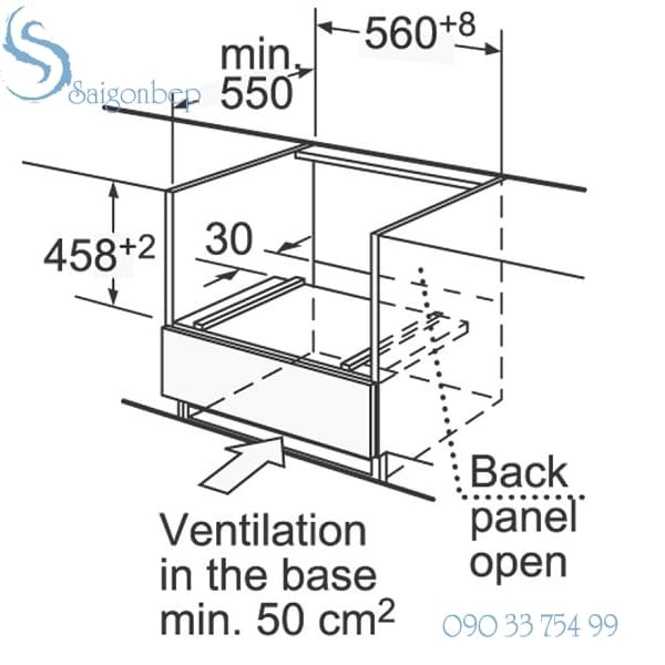 Lò nướng Bosch HBC84E653B