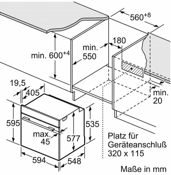 Lò nướng BOSCH HBG675BB1