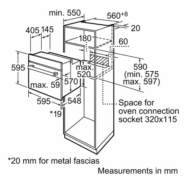 Lò nướng BOSCH HBN331E1K