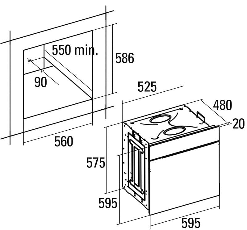 Lò nướng Cata CM-760AS WH