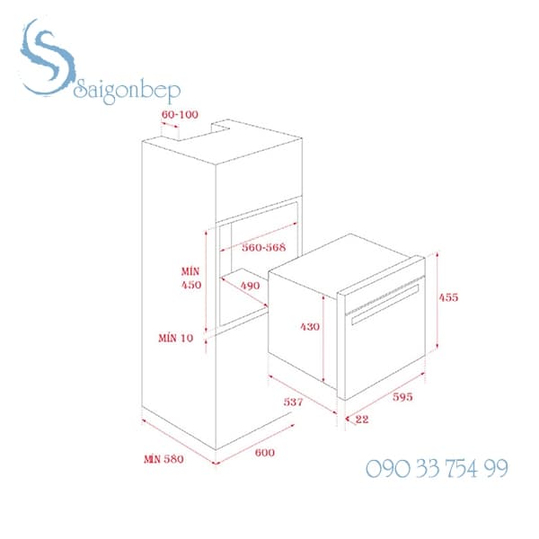 Lò nướng đa năng Teka HLC 847 C