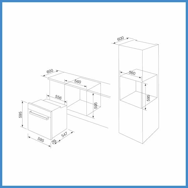 Lò nướng Malloca MOV-726 MC