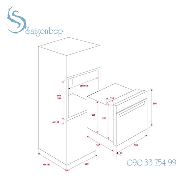 Lò nướng Teka HBB 720