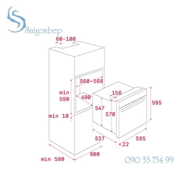 Lò nướng Teka HBB 735