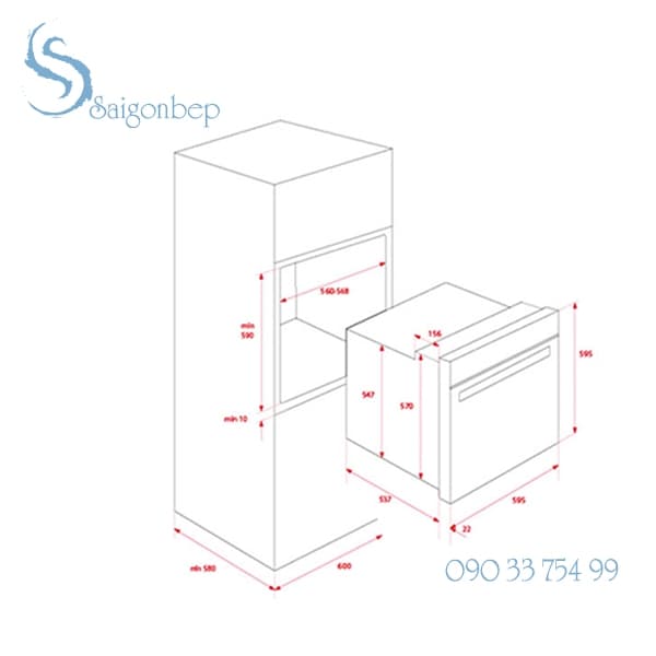 Lò nướng Teka HLB 840