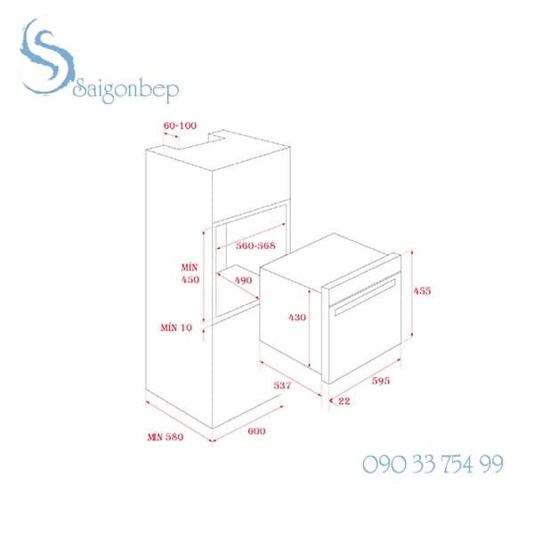 Lò nướng Teka MLC 844