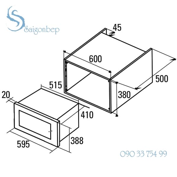 Lò vi sóng Cata MC - 28D BK